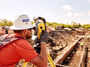 construction worker in the field