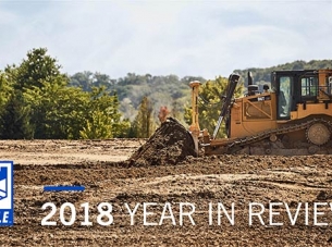 Excavation in Action with text A Year in Review 